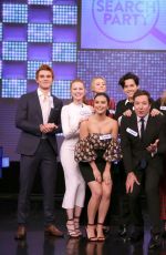CAMILA MENDES, LILI REINHART and MADELAINE PETSCH at Tonight Show Starring Jimmy Fallon in New York 10/03/2017