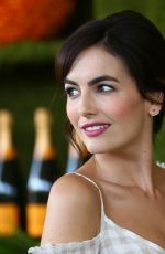 CAMILLA BELLE at 8th Annual Veuve Clicquot Polo Classic in Los Angeles 10/14/2017
