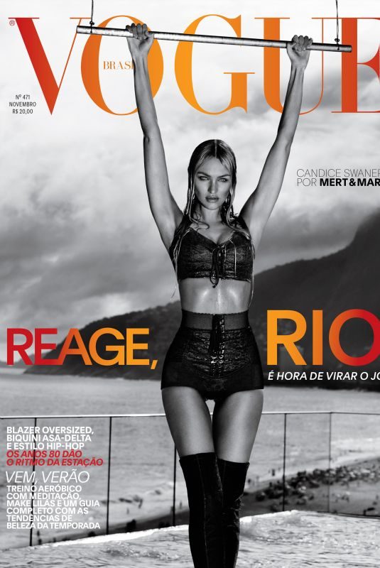 CANDICE SWANEPOEL for Vogue Magazine, Brazil November 2017