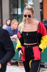 CANDICE SWANEPOEL Out and About in New York 10/25/2017