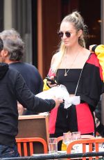 CANDICE SWANEPOEL Out and About in New York 10/25/2017