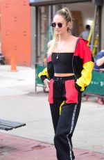 CANDICE SWANEPOEL Out and About in New York 10/25/2017
