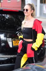 CANDICE SWANEPOEL Out and About in New York 10/25/2017