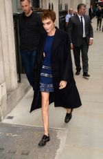 CARA DELEVINGNE Arrives at Her Book Signing at Waterstones Piccadilly in London 10/04/2017