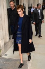 CARA DELEVINGNE Arrives at Her Book Signing at Waterstones Piccadilly in London 10/04/2017
