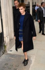 CARA DELEVINGNE Arrives at Her Book Signing at Waterstones Piccadilly in London 10/04/2017