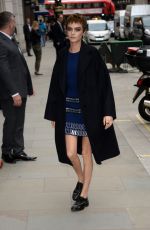 CARA DELEVINGNE Arrives at Her Book Signing at Waterstones Piccadilly in London 10/04/2017
