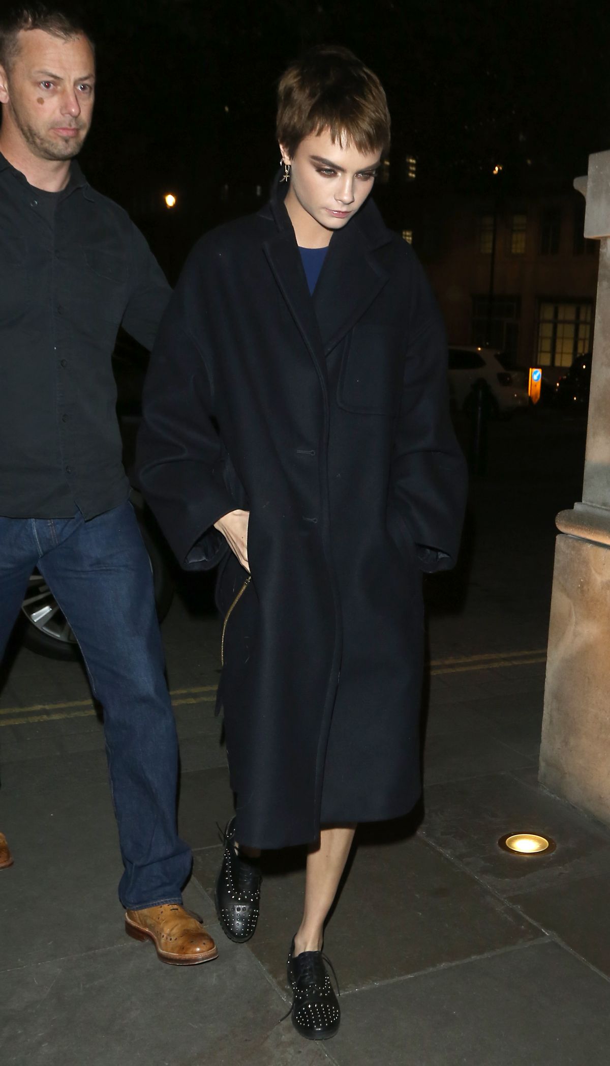 CARA DELEVINGNE Leaves Her Book Signing at Waterstones in London 10/04 ...