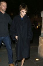 CARA DELEVINGNE Leaves Her Book Signing at Waterstones in London 10/04/2017