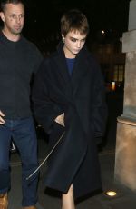 CARA DELEVINGNE Leaves Her Book Signing at Waterstones in London 10/04/2017