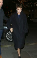CARA DELEVINGNE Leaves Her Book Signing at Waterstones in London 10/04/2017