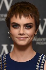 CARA DELEVINGNE Signing Her Book Mirror, Mirror at Waterstones Piccadilly in London 10/04/2017