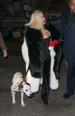 CARDI B Arrives at a Halloween Party in New York 10/30/2017