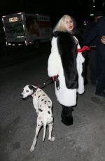CARDI B Arrives at a Halloween Party in New York 10/30/2017