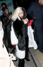 CARDI B Arrives at a Halloween Party in New York 10/30/2017