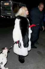 CARDI B Arrives at a Halloween Party in New York 10/30/2017