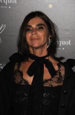 CARINE ROITFELD at Veuve Clicquot Widow Series VIP Launch Party in London 10/19/2017