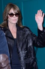 CARLA BRUNI at Valentino Fashion Show in Paris 10/01/2017