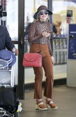 CARLY RAE JEPSEN at LAX Airport in Los Angeles 10/07/2017
