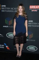CARLY STEEL at Bafta Los Angeles Britannia Awards in Los Angeles 10/27/2017