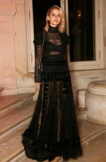 CARO DAUR at Valentino Fashion Show at Paris Fashion Week 10/01/2017