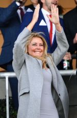 CAROL VORDERMAN at QIPCO British Champions Day Race at Ascot Racecourse 10/21/2017