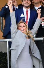 CAROL VORDERMAN at QIPCO British Champions Day Race at Ascot Racecourse 10/21/2017