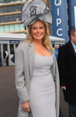 CAROL VORDERMAN at QIPCO British Champions Day Race at Ascot Racecourse 10/21/2017