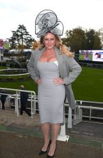 CAROL VORDERMAN at QIPCO British Champions Day Race at Ascot Racecourse 10/21/2017
