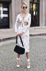 CAROLINE DAUR at Miu Miu Fashion Show in Paris 10/03/2017