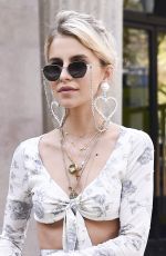 CAROLINE DAUR at Miu Miu Fashion Show in Paris 10/03/2017