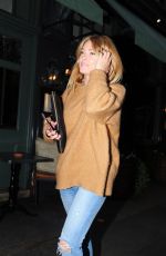 CAROLINE RECEVEUR at Ivy Chelsea Garden Restaurant in London 10/17/2017