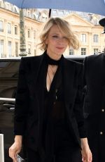 CATE BLANCHETT Arrives at Her Hotel in Paris 10/01/2017