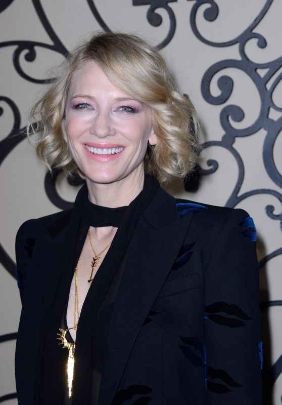 CATE BLANCHETT at Givenchy Fashion Show at Paris Fashion Week 10/01/2017