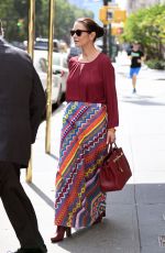 CATHERINE ZETA JONES Leaves Her Apartment in New York 10/05/2017