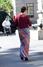 CATHERINE ZETA JONES Leaves Her Apartment in New York 10/05/2017