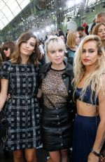 CECILE CASSEL at Chanel Fashion Show at Paris Fashion Week 10/03/2017