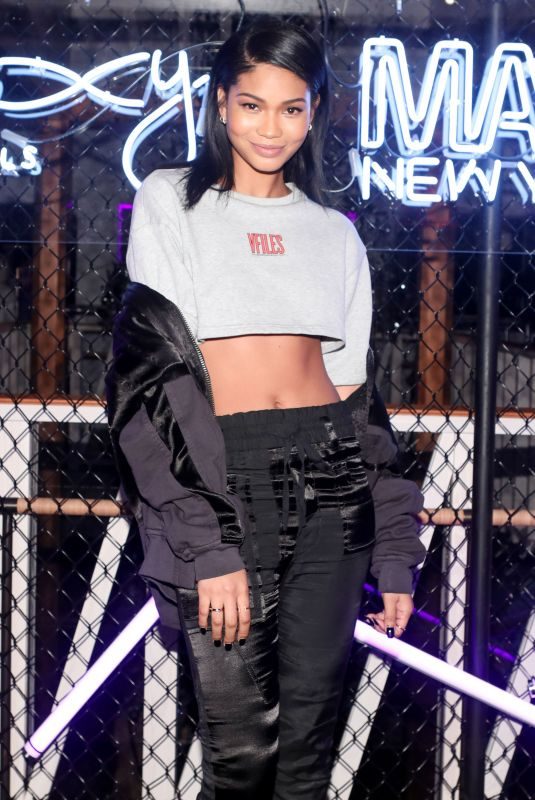 CHANEL IMAN at Moxy x Made: Moxy Times Square’s Coming Out Party in New York 10/25/2017