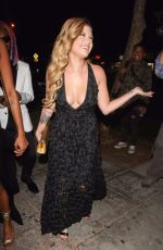 CHANEL WEST COAST Arrives at The Basic Magazine Rebel Issue Release Party in Los Angeles 10/29/2017