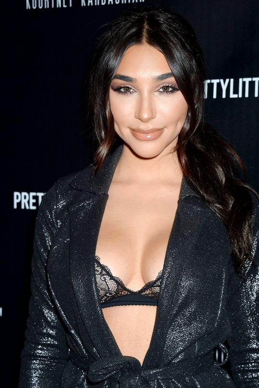 CHANTEL JEFFRIES at Prettylittlething by Kourtney Kardashian Launch in Los Angeles 10/25/201
