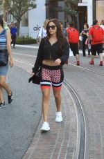 CHANTEL JEFFRIES Out Shopping at The Grove in Hollywood 10/27/2017