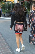 CHANTEL JEFFRIES Out Shopping at The Grove in Hollywood 10/27/2017