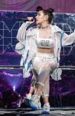 CHARLI XCX Performs at a Concert in Orlando 10/21/2017