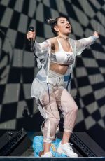 CHARLI XCX Performs at a Concert in Orlando 10/21/2017