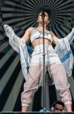 CHARLI XCX Performs at a Concert in Orlando 10/21/2017