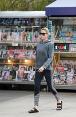 CHARLIZE THERON Heading to a Gym in Los Angeles 10/30/2017