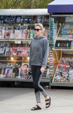 CHARLIZE THERON Heading to a Gym in Los Angeles 10/30/2017