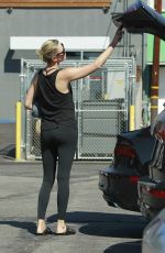 CHARLIZE THERON Leaves Yoga Class in West Hollywood 10/15/2017