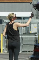 CHARLIZE THERON Leaves Yoga Class in West Hollywood 10/15/2017