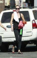 CHARLIZE THERON Leaves Yoga Class in West Hollywood 10/15/2017
